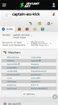 Mobile Screenshot of captain-ass-kick.deviantart.com