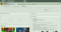 Desktop Screenshot of invadercim.deviantart.com