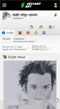 Mobile Screenshot of not--my--own.deviantart.com