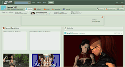 Desktop Screenshot of jamalc157.deviantart.com