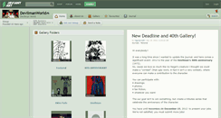 Desktop Screenshot of devilmanworld.deviantart.com