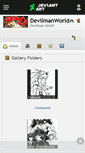 Mobile Screenshot of devilmanworld.deviantart.com