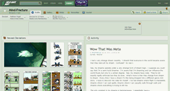 Desktop Screenshot of mind-fracture.deviantart.com