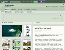 Tablet Screenshot of mind-fracture.deviantart.com