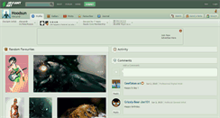 Desktop Screenshot of hoodsun.deviantart.com