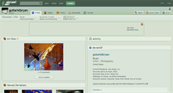 Desktop Screenshot of guitaristbryan.deviantart.com