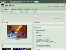 Tablet Screenshot of guitaristbryan.deviantart.com