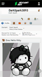 Mobile Screenshot of darkspark3893.deviantart.com