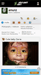 Mobile Screenshot of amunz.deviantart.com