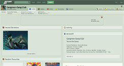 Desktop Screenshot of gangreen-gang-club.deviantart.com