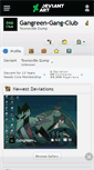 Mobile Screenshot of gangreen-gang-club.deviantart.com