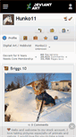 Mobile Screenshot of hunko11.deviantart.com