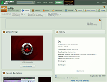 Tablet Screenshot of ediiip.deviantart.com