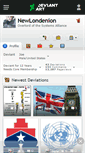 Mobile Screenshot of newlondenion.deviantart.com
