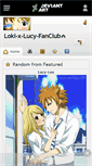 Mobile Screenshot of loki-x-lucy-fanclub.deviantart.com