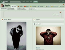 Tablet Screenshot of drsucks.deviantart.com