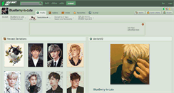 Desktop Screenshot of blueberry-is-cute.deviantart.com