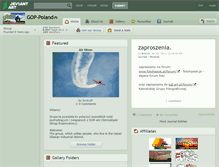 Tablet Screenshot of gop-poland.deviantart.com