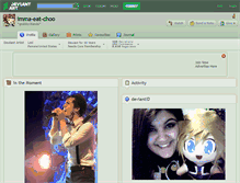 Tablet Screenshot of imma-eat-choo.deviantart.com