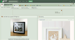 Desktop Screenshot of ladysilver2267.deviantart.com