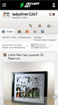 Mobile Screenshot of ladysilver2267.deviantart.com