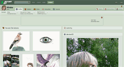 Desktop Screenshot of ninske.deviantart.com