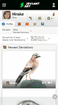 Mobile Screenshot of ninske.deviantart.com