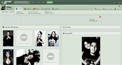Desktop Screenshot of dmey.deviantart.com