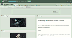 Desktop Screenshot of forgotten-wings.deviantart.com