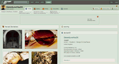 Desktop Screenshot of damniloveyouox.deviantart.com