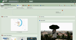 Desktop Screenshot of celticfox19.deviantart.com