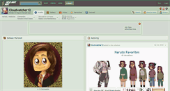 Desktop Screenshot of cloudwatcher12.deviantart.com