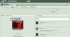 Desktop Screenshot of kendraw.deviantart.com