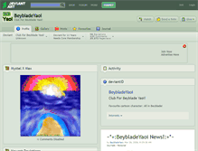 Tablet Screenshot of beybladeyaoi.deviantart.com