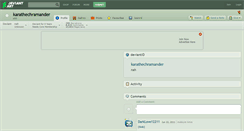Desktop Screenshot of karathechramander.deviantart.com