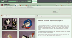 Desktop Screenshot of morumoto.deviantart.com