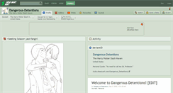 Desktop Screenshot of dangerous-detentions.deviantart.com