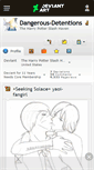 Mobile Screenshot of dangerous-detentions.deviantart.com