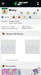 Mobile Screenshot of ibrony.deviantart.com