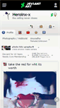 Mobile Screenshot of heroinx-x.deviantart.com