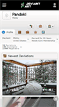 Mobile Screenshot of pandoki.deviantart.com