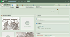 Desktop Screenshot of emirhamam.deviantart.com