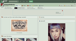 Desktop Screenshot of kirstynoelledavies.deviantart.com