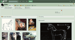 Desktop Screenshot of kitlian.deviantart.com