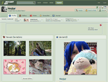 Tablet Screenshot of neqtar.deviantart.com
