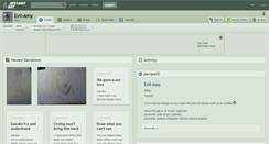 Desktop Screenshot of evil-amy.deviantart.com