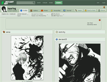 Tablet Screenshot of kaoring.deviantart.com