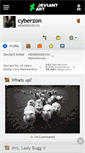 Mobile Screenshot of cyberzon.deviantart.com