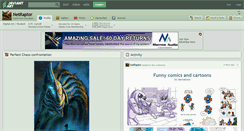 Desktop Screenshot of netraptor.deviantart.com