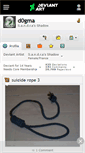 Mobile Screenshot of d0gma.deviantart.com